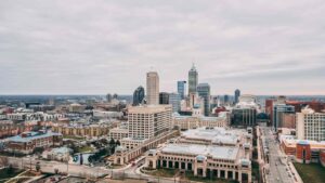 Indianapolis Skyline | Zingas Home | Best Brunch Spots in Indianapolis