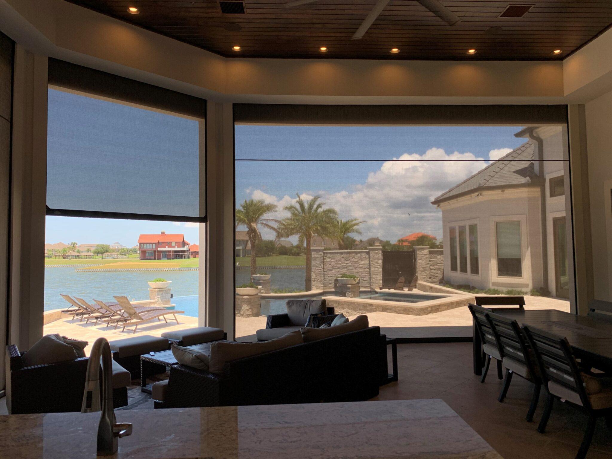 Outdoor Screen Shades