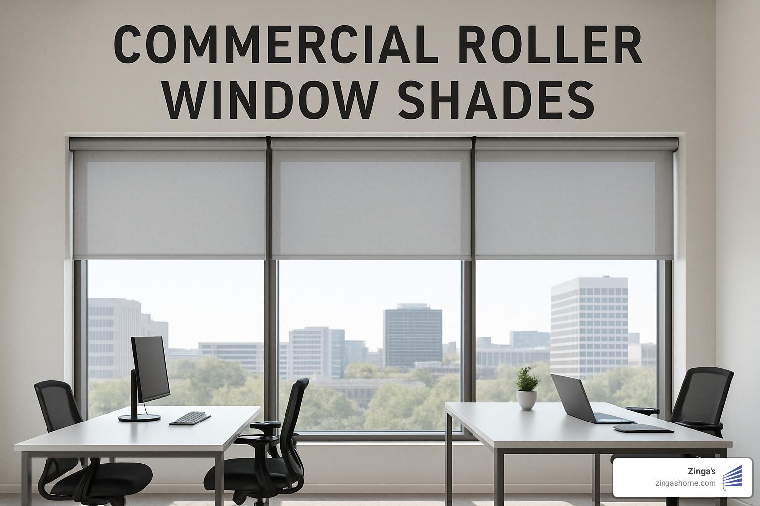 Smart control systems for commercial roller shades showing building automation integration - commercial roller window shades