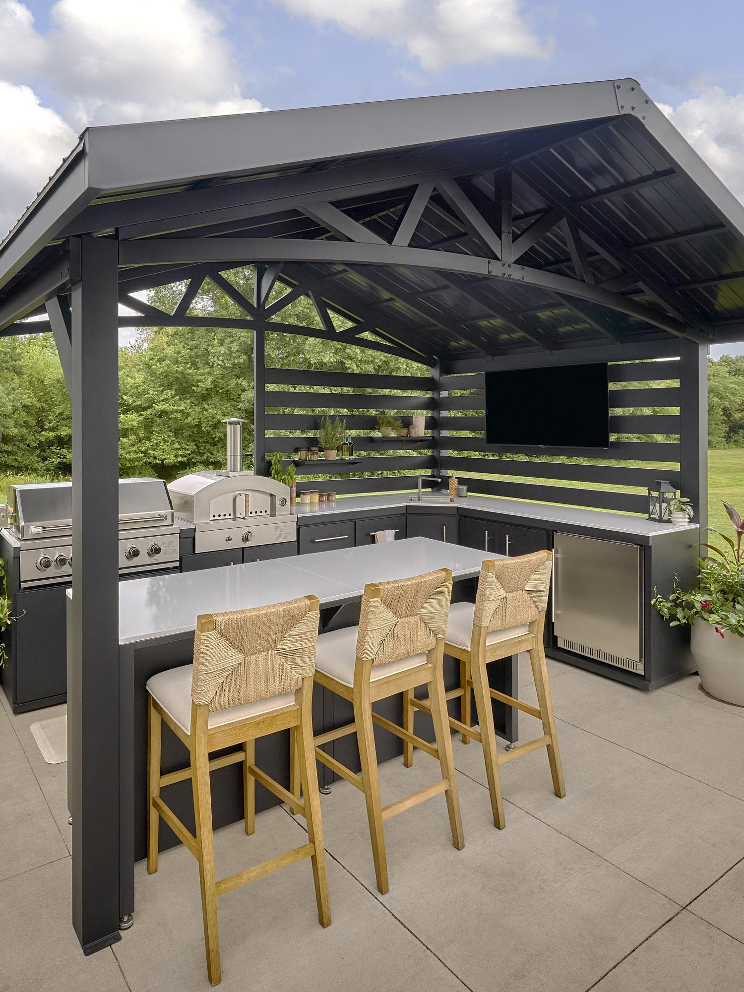 Z-Galley | Covered Outdoor Kitchen