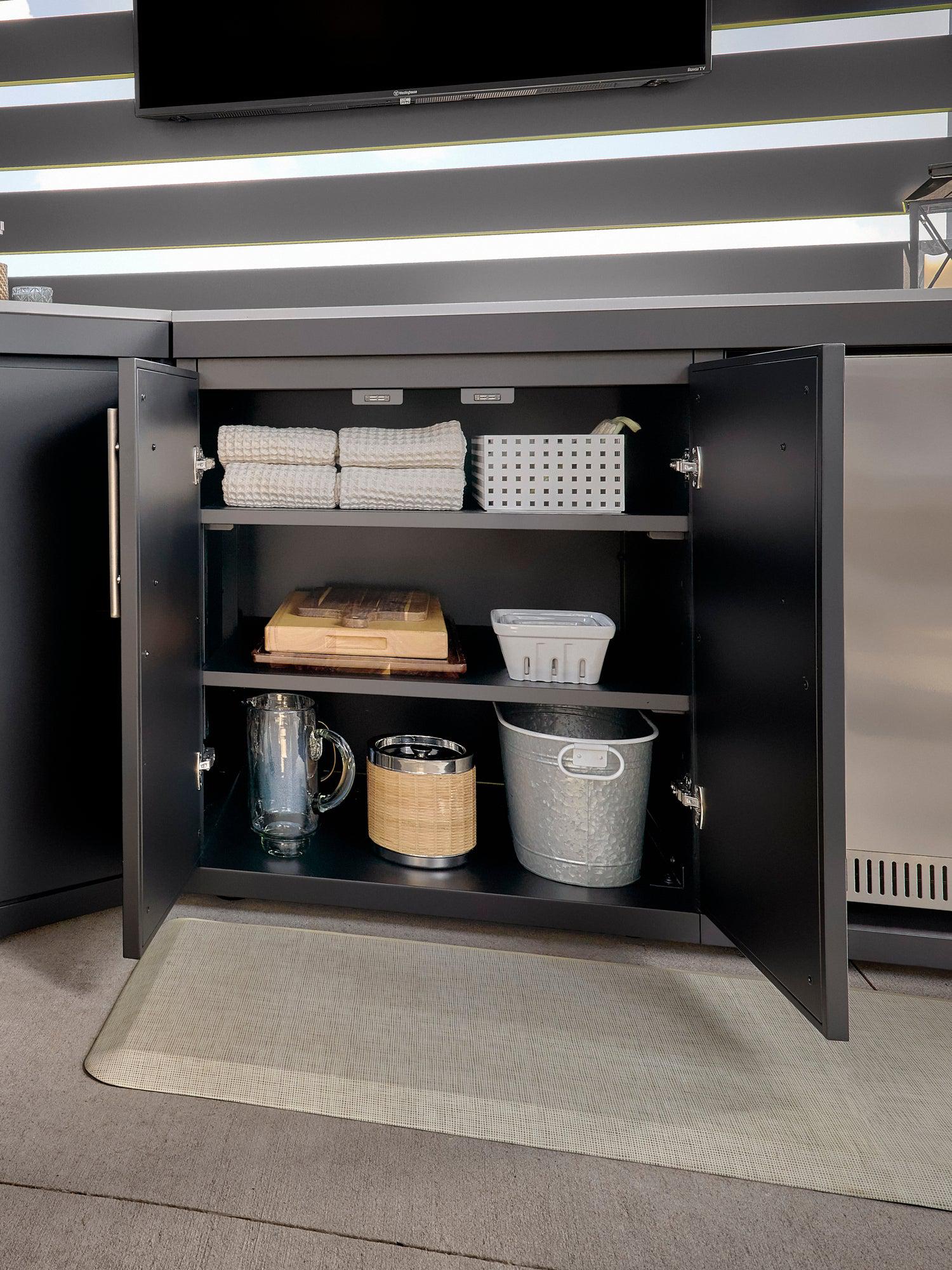 Soft-Close Cabinet & Drawer Storage