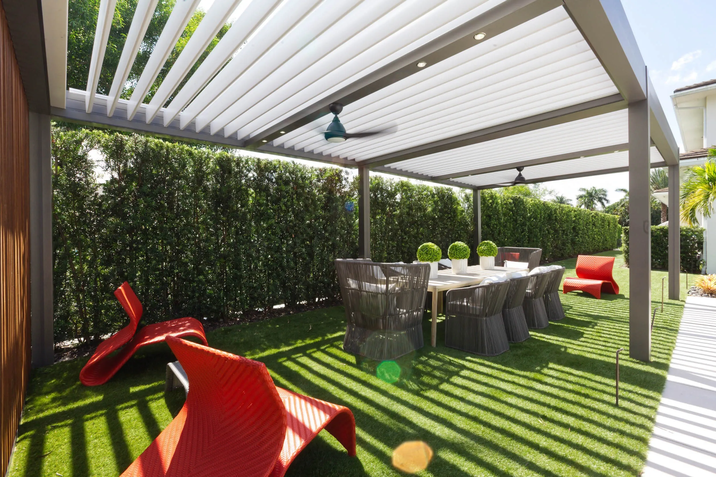 Z- Louver Custom Louvered Pergola