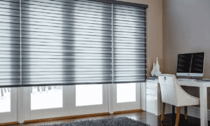Horizontal silhouette Sheer Shades 24