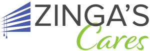 Zingas Cares Logo