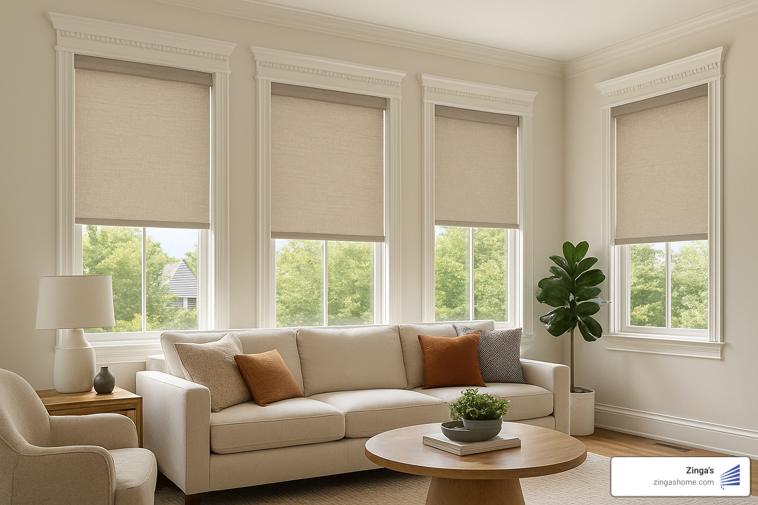 Window Dressing Made Easy with Decorative Roller Shades 1 decorative roller window shades